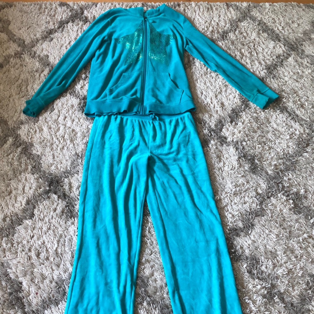 A gently used to brand new tracksuit
